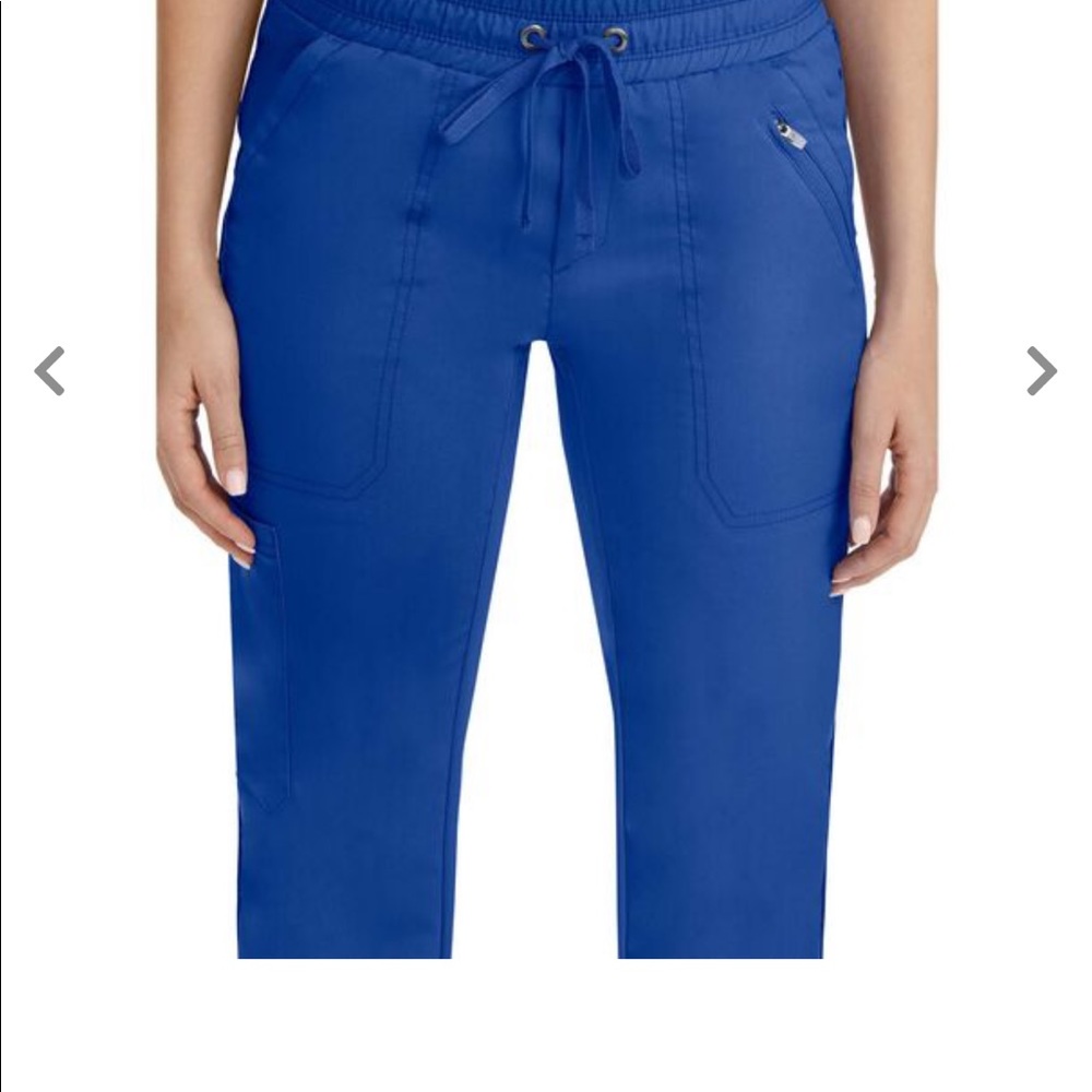 Healing Hands Purple Label scrub pants. Royal blue. Style “Tanya”.